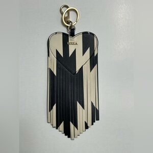 Furla Fringe Bag Charm real leather